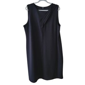 Talbots Black‎ Sleeveless Sheath Dress Size 22W